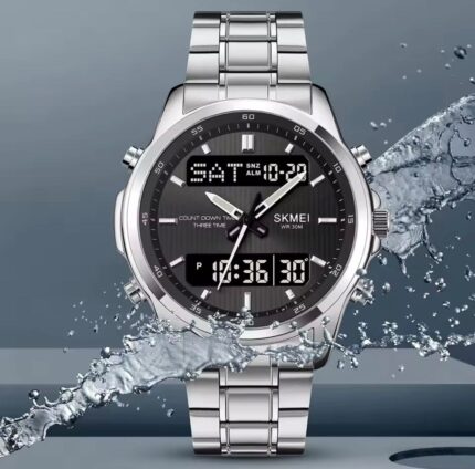 SKMEI Dual Display Men’s Watch – Multifunctional Sports Series